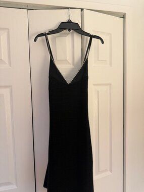 Sandro Black Tweed Rhinestone Dress NWT - FR 38 US 6